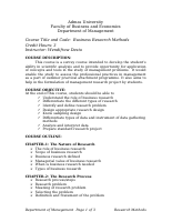 Research methods-course outline.doc